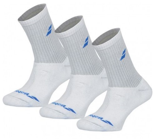גרביים לטניס בבולט Pack Socks X3 Pairs Junior Babolat