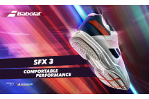 גלה את  נעלי הטניס של BABOLAT | דגם ה-SFX3 החדש