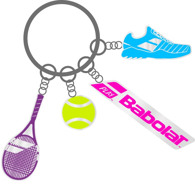 מחזיק מפתחות Charms Key Ring Babolat