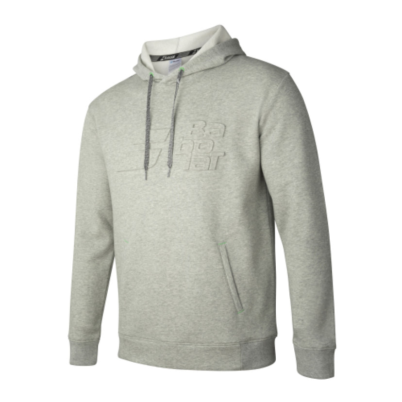 bקפוצ'ון טניס בבולט Exercise Hood Sweat Men Grey Babolat