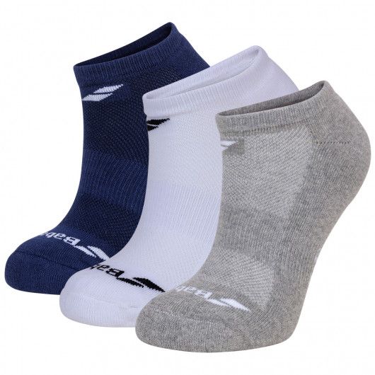 גרביים לטניס בבולט Invisible Pack Socks X3 Pairs Babolat