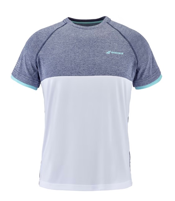 חולצת טניס בנים בבולט Play Crew Neck T-Shirt Boy Babolat