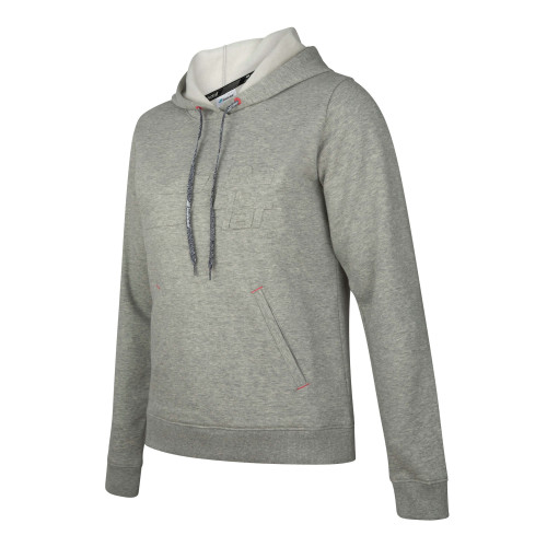 קפוצ'ון טניס בבולט Exercise Hood Sweat Women Grey Babolat