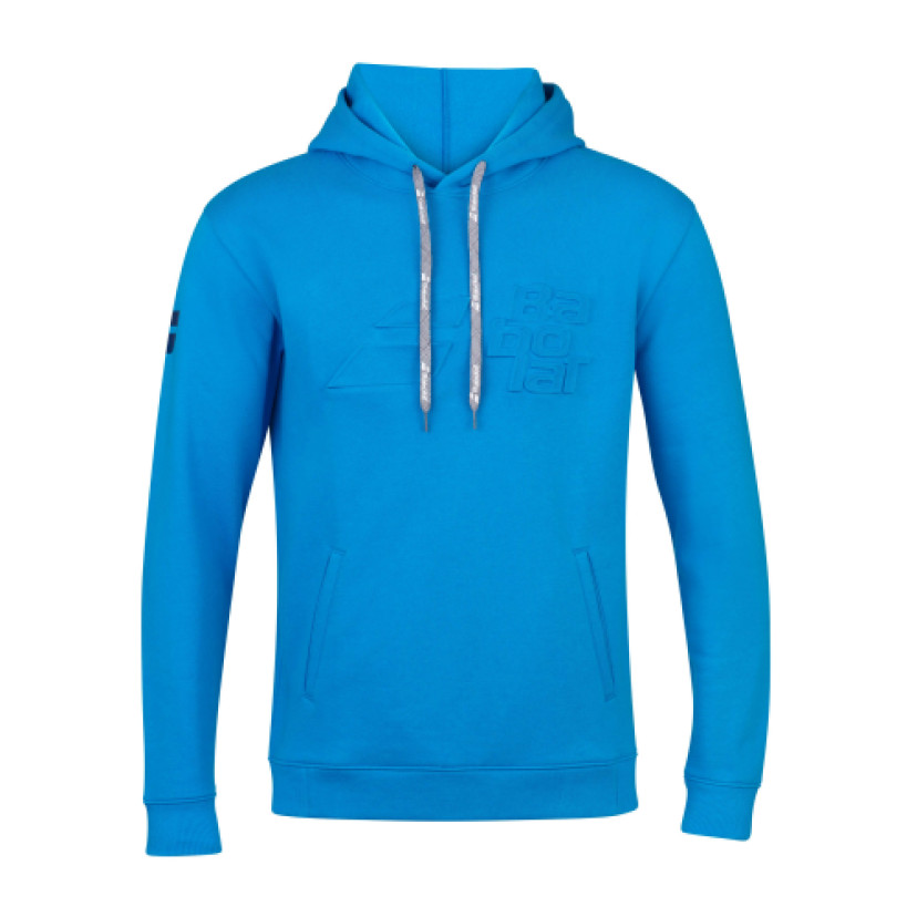 bקפוצ'ון טניס בבולט Exercise Hood Sweat Men Blue Babolat