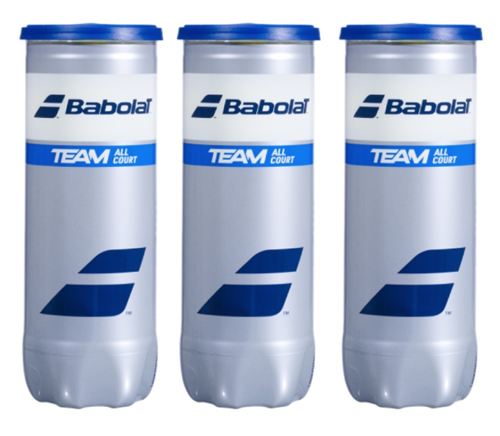 3 פחיות כדורי טניס בבולט Team All Court X3 Babolat