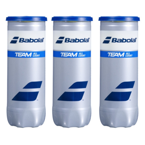 3 פחיות כדורי טניס בבולט Team All Court X3 Babolat