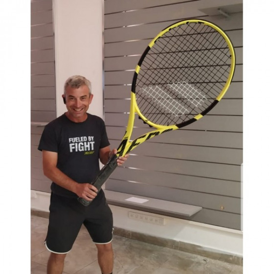 מחבט טניס ענקי בבולט Babolat Jumbo Pure Aero 2019